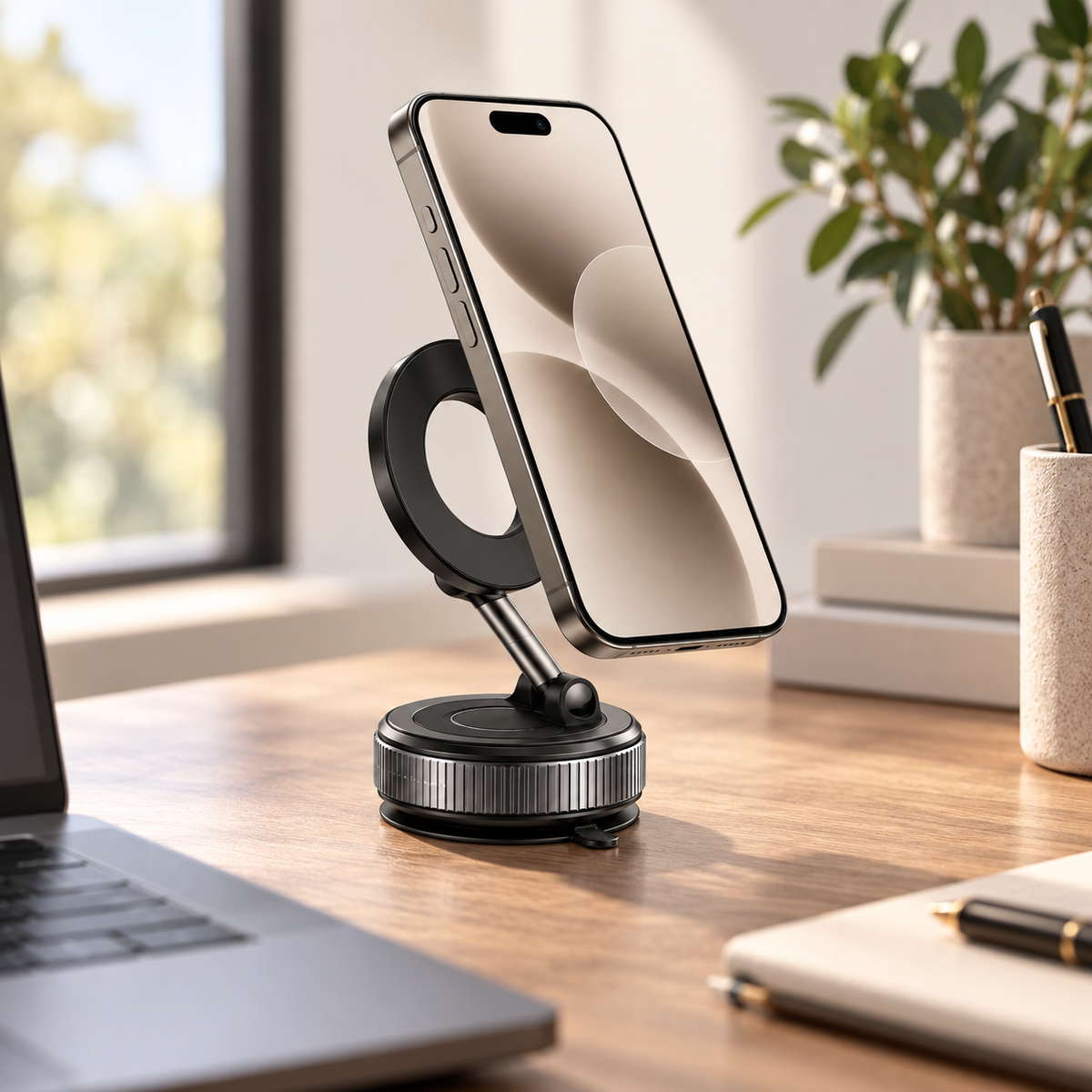 Arklo FlexMount on a desk