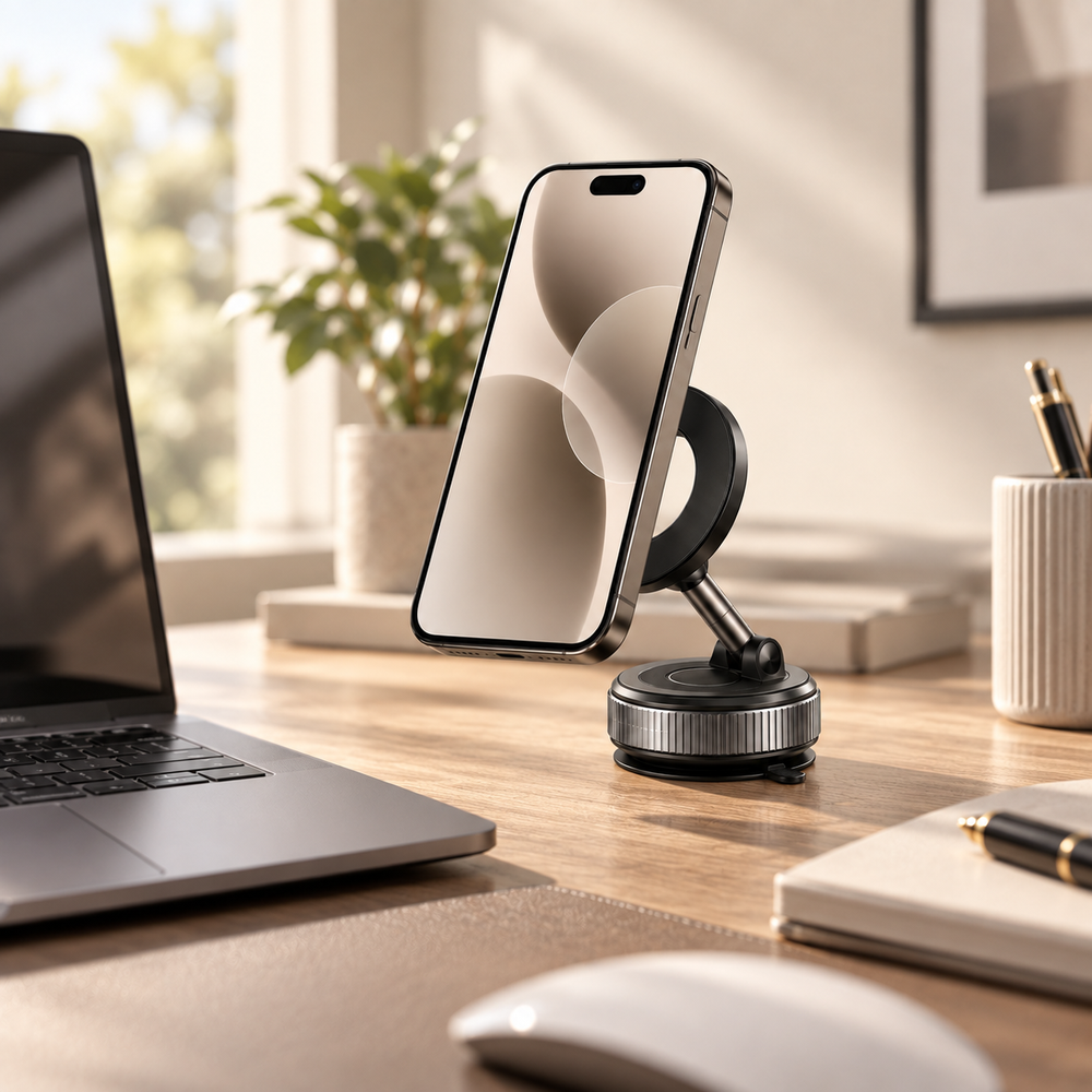 Arklo FlexMount in a clean desk setup